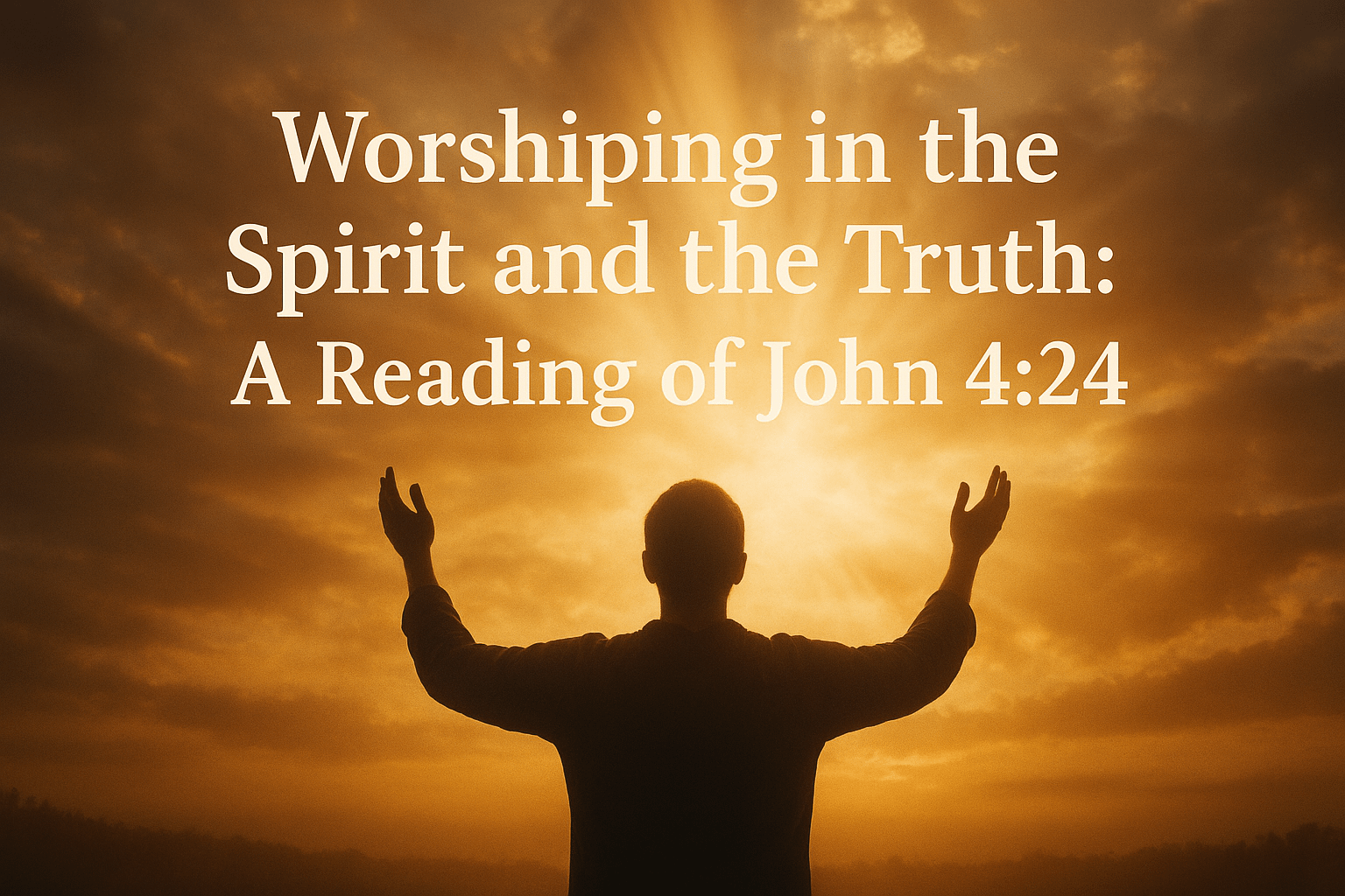 Worshiping in the Spirit and the Truth: A Reading of John 4:24