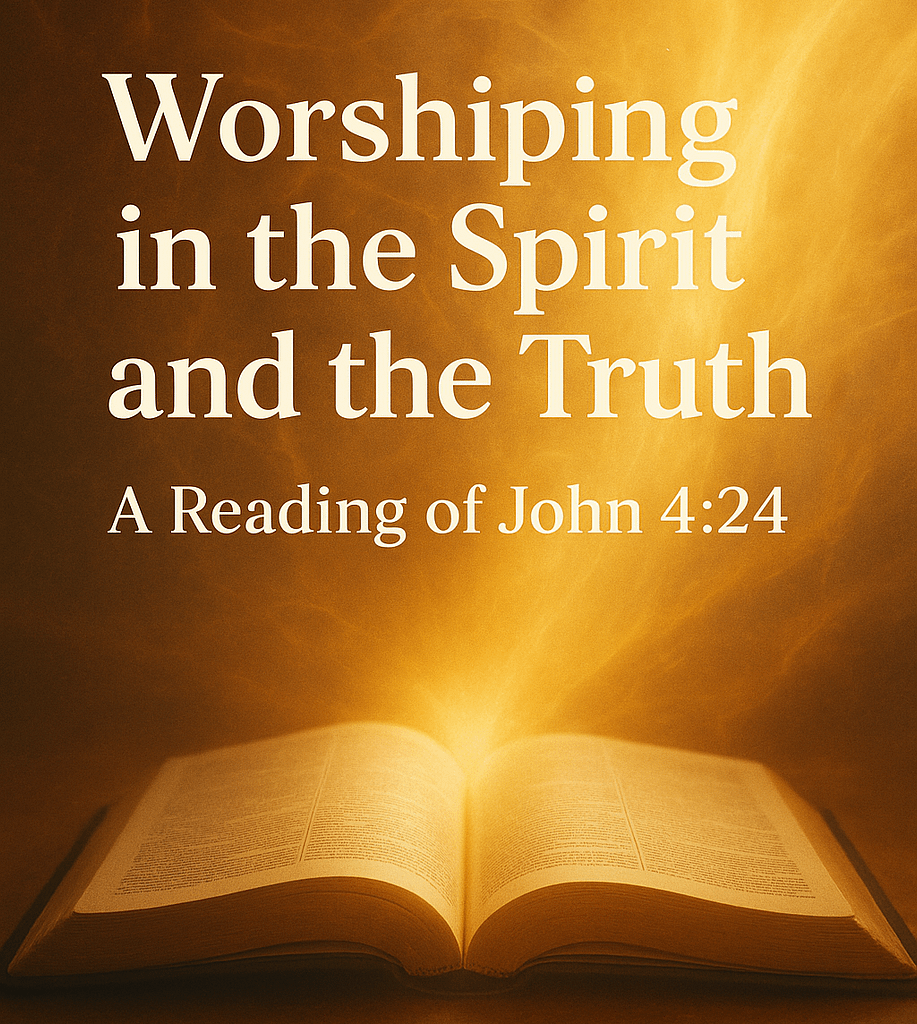 Worshiping in the Spirit and the Truth: A Reading of John 4:24