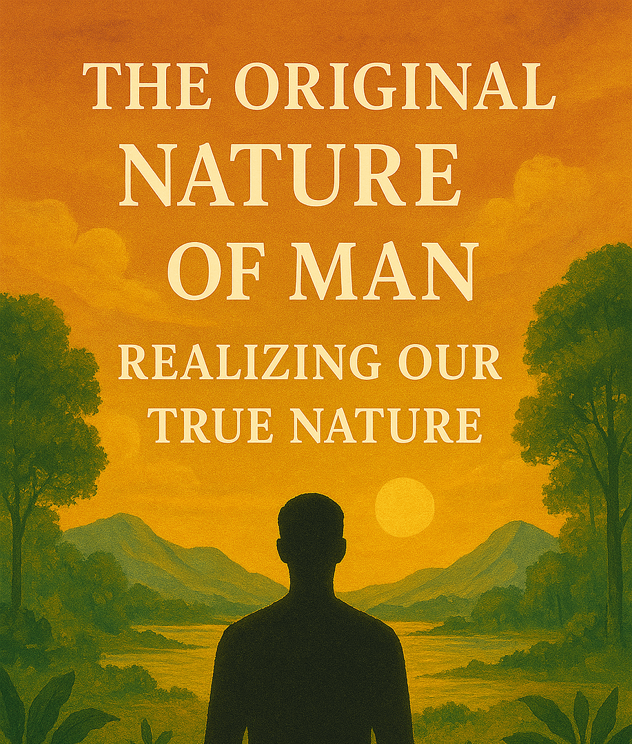 The Original Nature of Man: Realizing Our True Nature